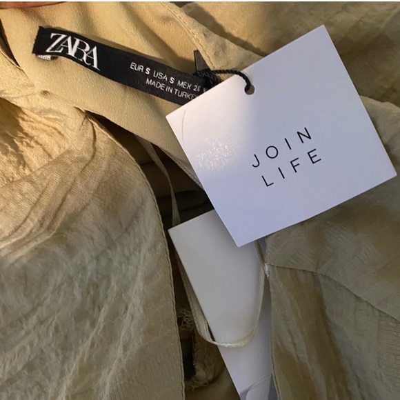 Zara textured wrap dress - Picture 5 of 7